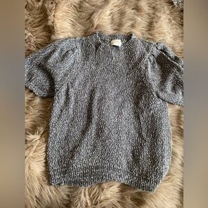 Grey Universal Thread short sleeve sweater